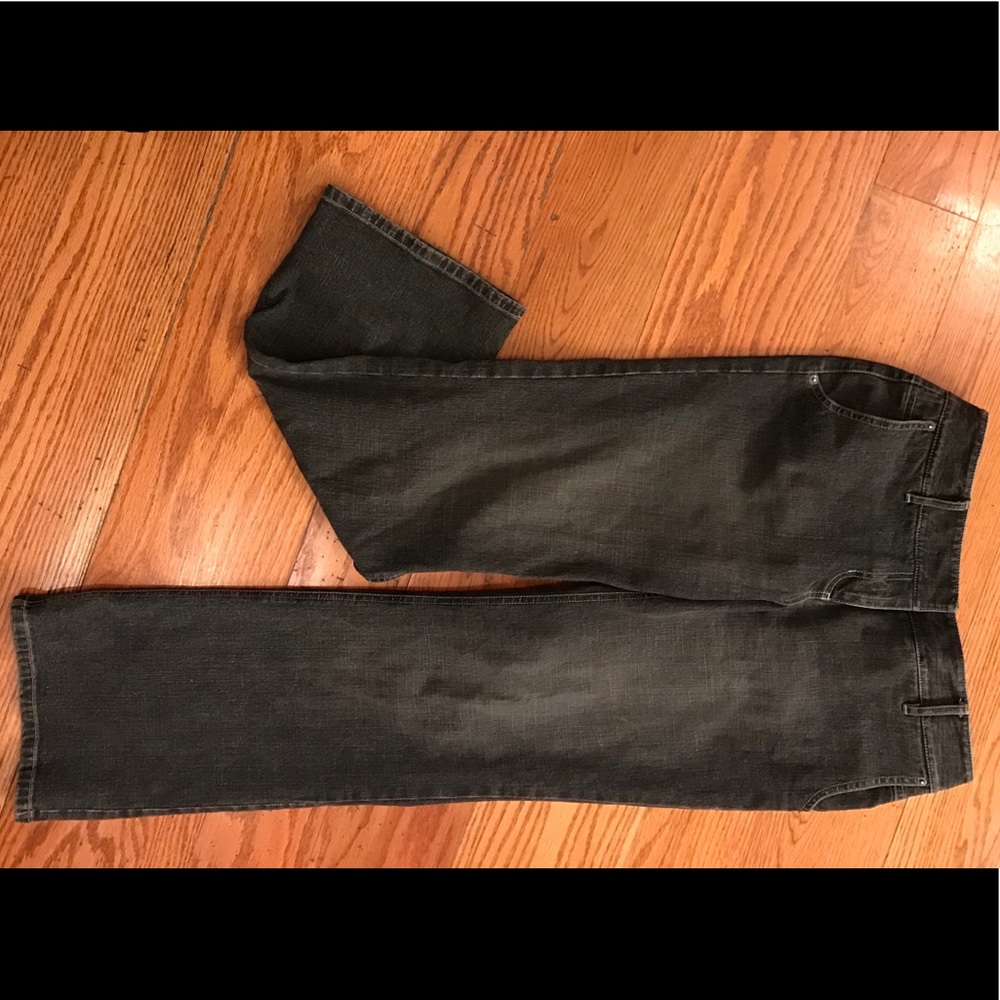 LOFT Distressed Jeans, Black